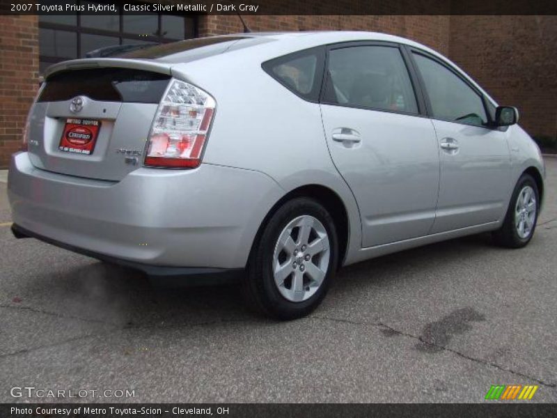 Classic Silver Metallic / Dark Gray 2007 Toyota Prius Hybrid
