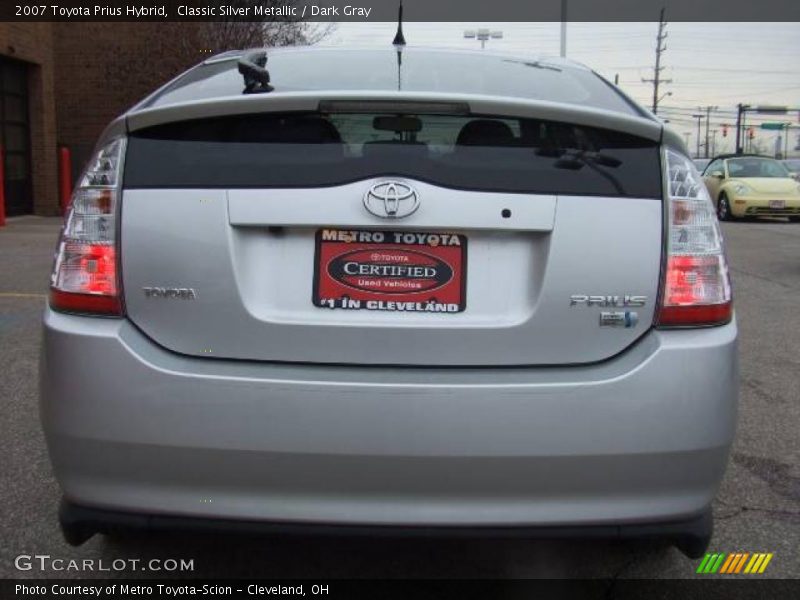 Classic Silver Metallic / Dark Gray 2007 Toyota Prius Hybrid