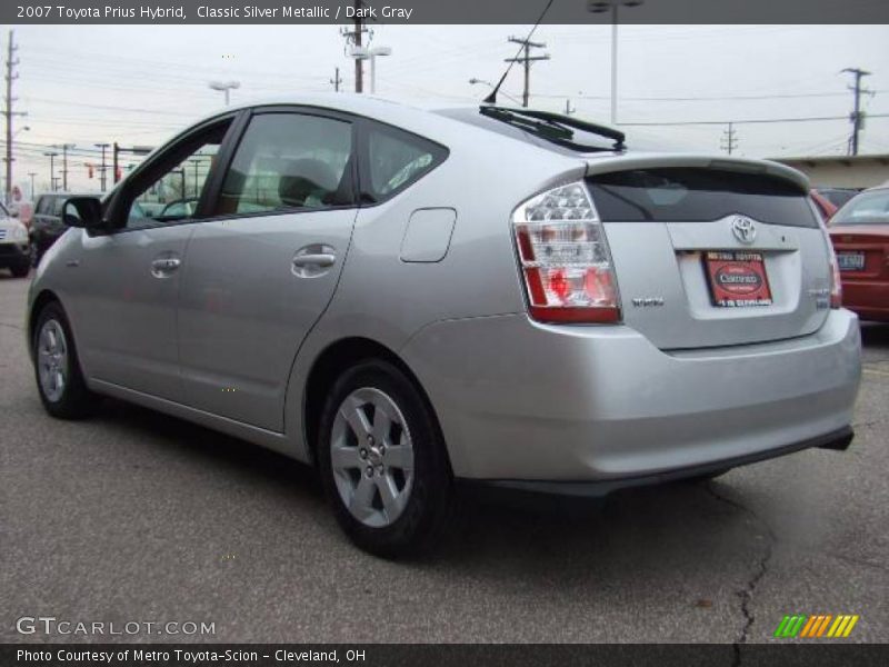 Classic Silver Metallic / Dark Gray 2007 Toyota Prius Hybrid