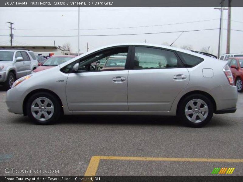 Classic Silver Metallic / Dark Gray 2007 Toyota Prius Hybrid