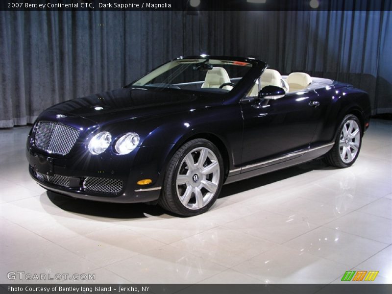 Dark Sapphire / Magnolia 2007 Bentley Continental GTC