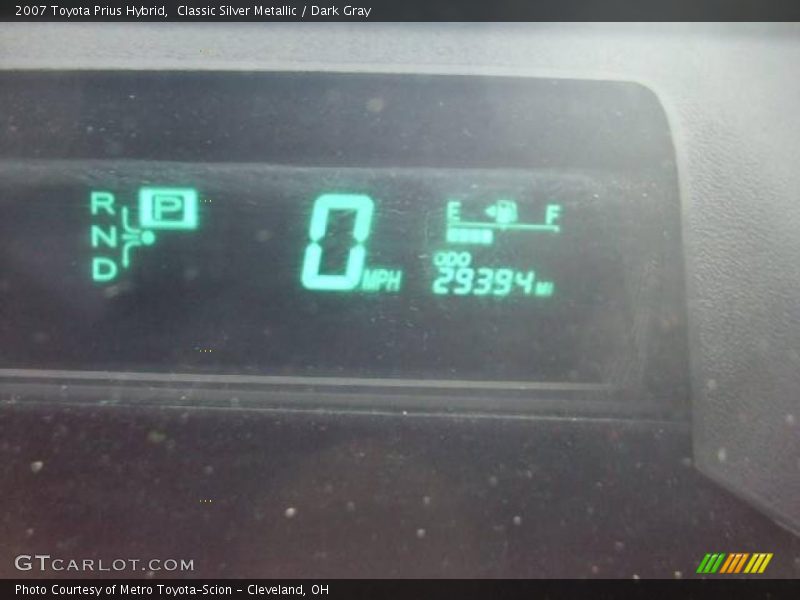 Classic Silver Metallic / Dark Gray 2007 Toyota Prius Hybrid
