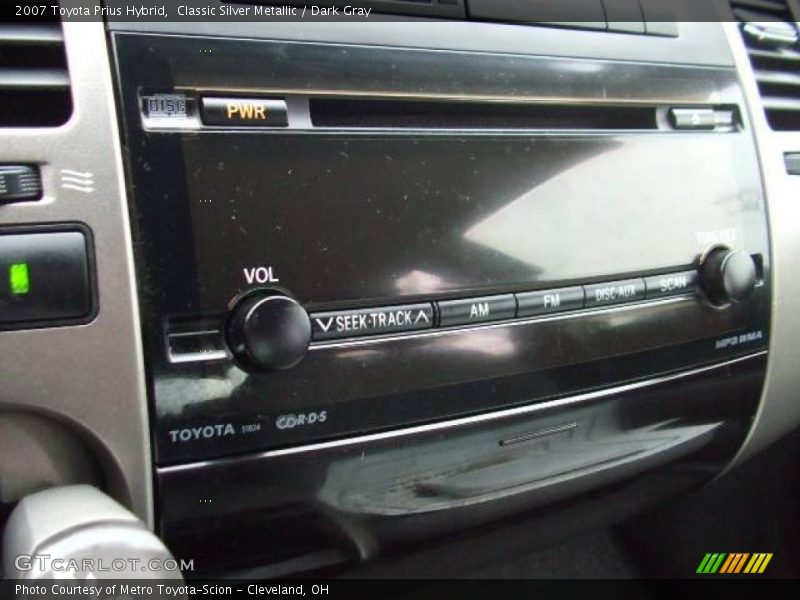 Classic Silver Metallic / Dark Gray 2007 Toyota Prius Hybrid