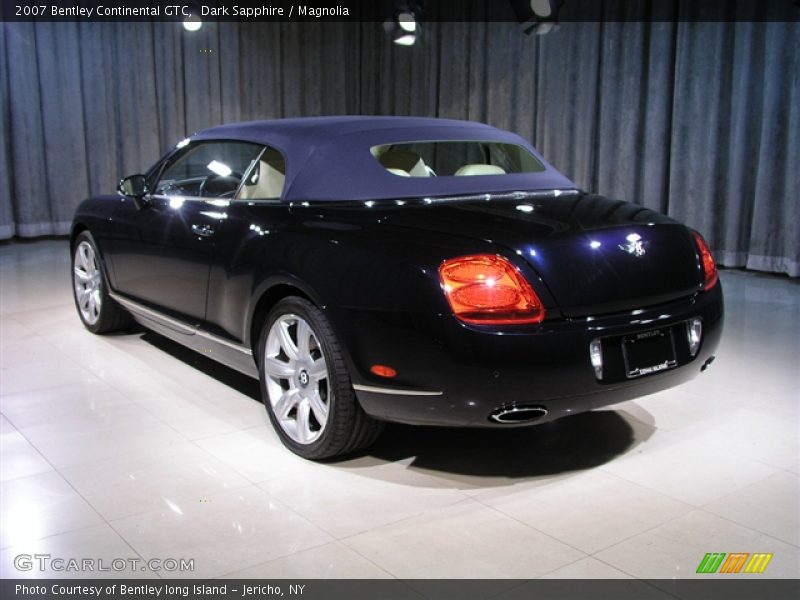 Dark Sapphire / Magnolia 2007 Bentley Continental GTC