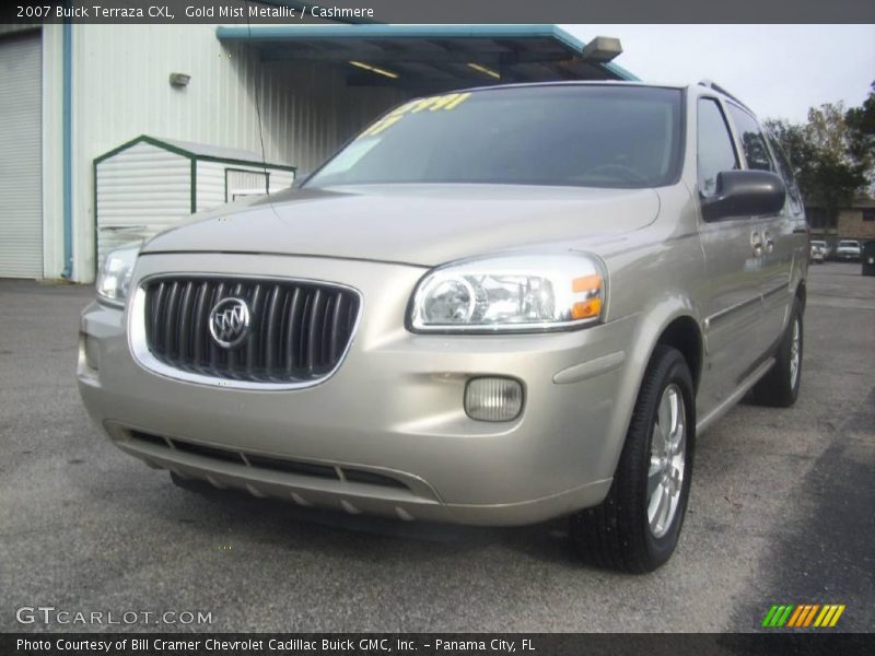 Gold Mist Metallic / Cashmere 2007 Buick Terraza CXL