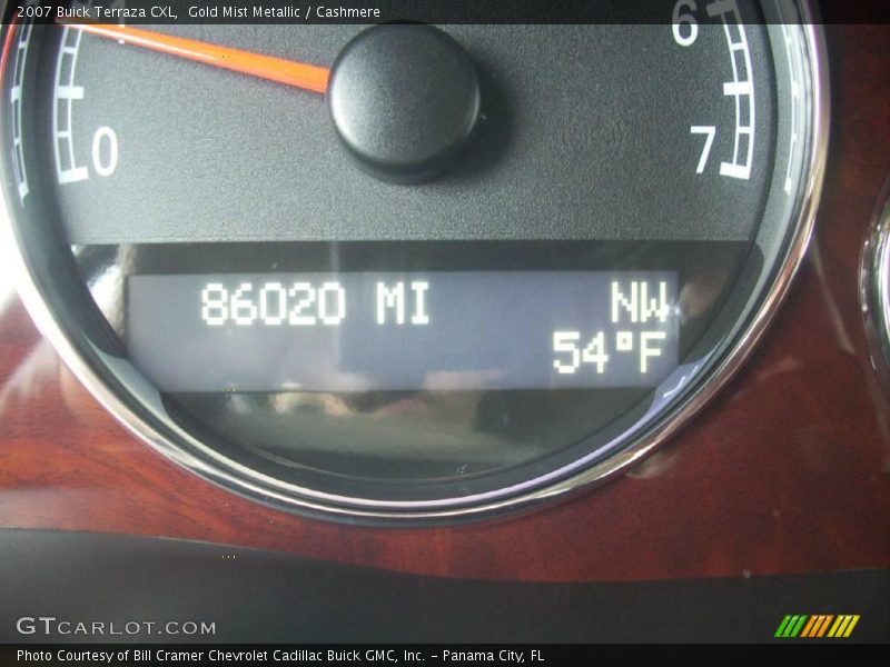 Gold Mist Metallic / Cashmere 2007 Buick Terraza CXL