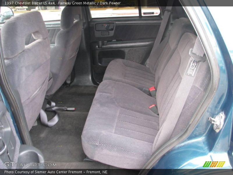 Fairway Green Metallic / Dark Pewter 1997 Chevrolet Blazer LS 4x4