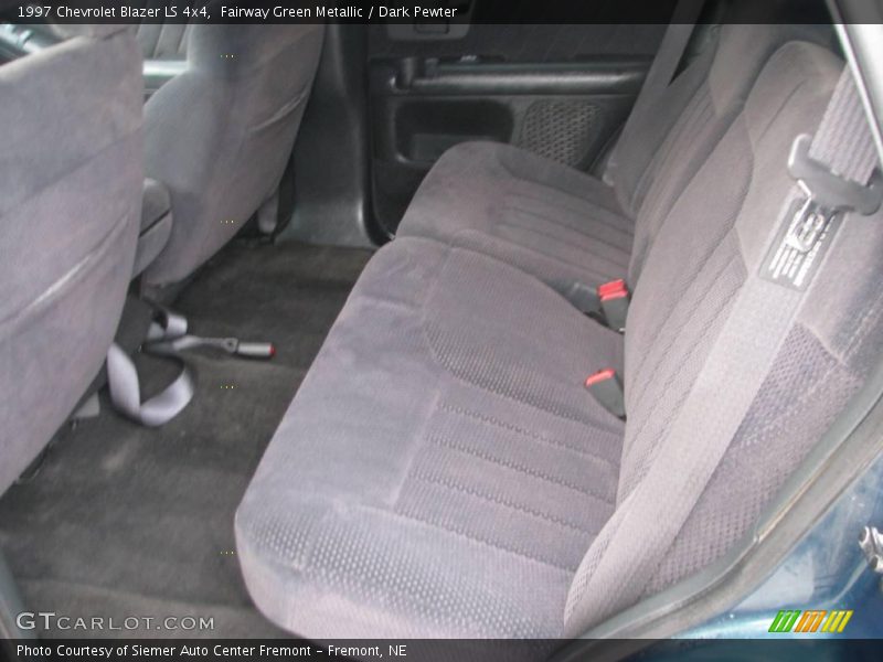 Fairway Green Metallic / Dark Pewter 1997 Chevrolet Blazer LS 4x4