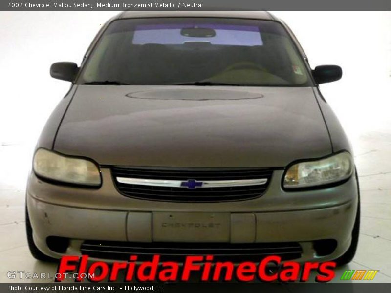 Medium Bronzemist Metallic / Neutral 2002 Chevrolet Malibu Sedan