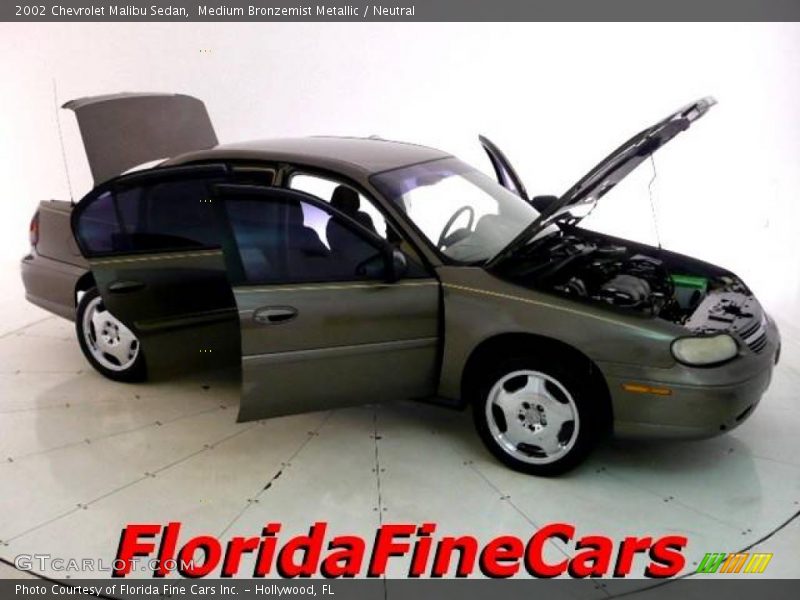 Medium Bronzemist Metallic / Neutral 2002 Chevrolet Malibu Sedan