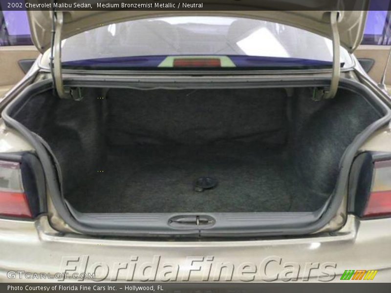 Medium Bronzemist Metallic / Neutral 2002 Chevrolet Malibu Sedan