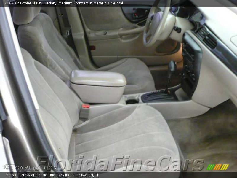 Medium Bronzemist Metallic / Neutral 2002 Chevrolet Malibu Sedan