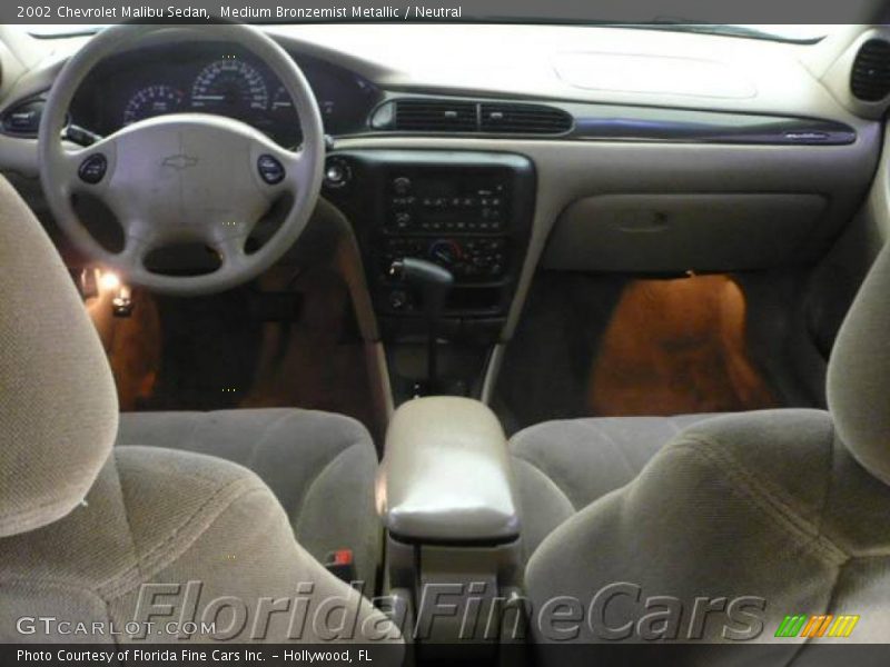Medium Bronzemist Metallic / Neutral 2002 Chevrolet Malibu Sedan
