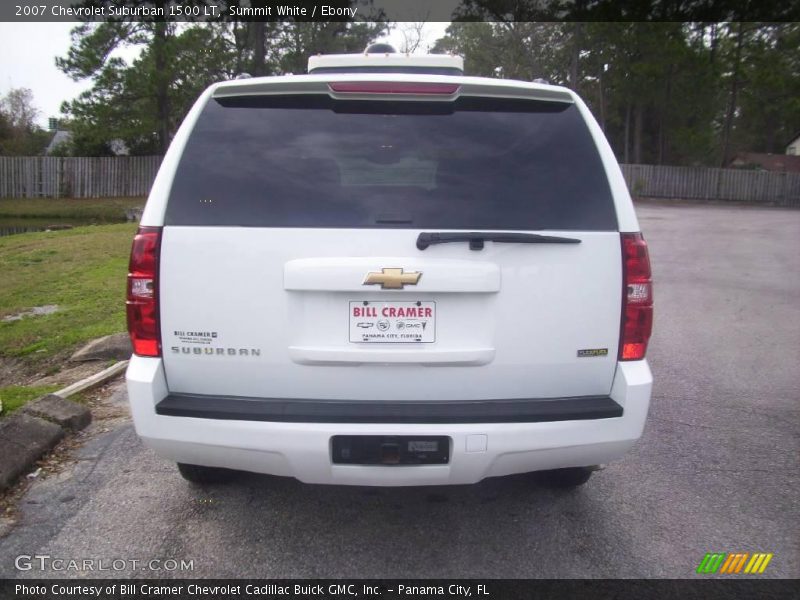 Summit White / Ebony 2007 Chevrolet Suburban 1500 LT