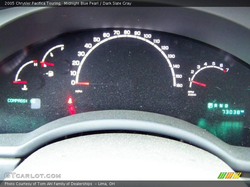 Midnight Blue Pearl / Dark Slate Gray 2005 Chrysler Pacifica Touring