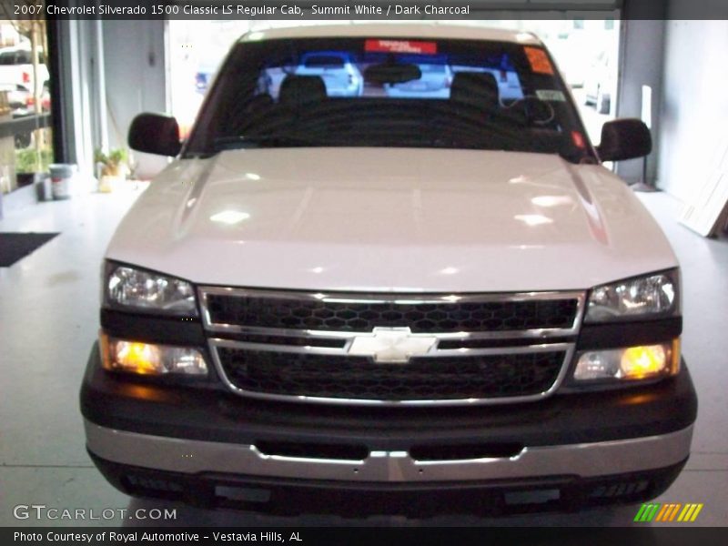 Summit White / Dark Charcoal 2007 Chevrolet Silverado 1500 Classic LS Regular Cab