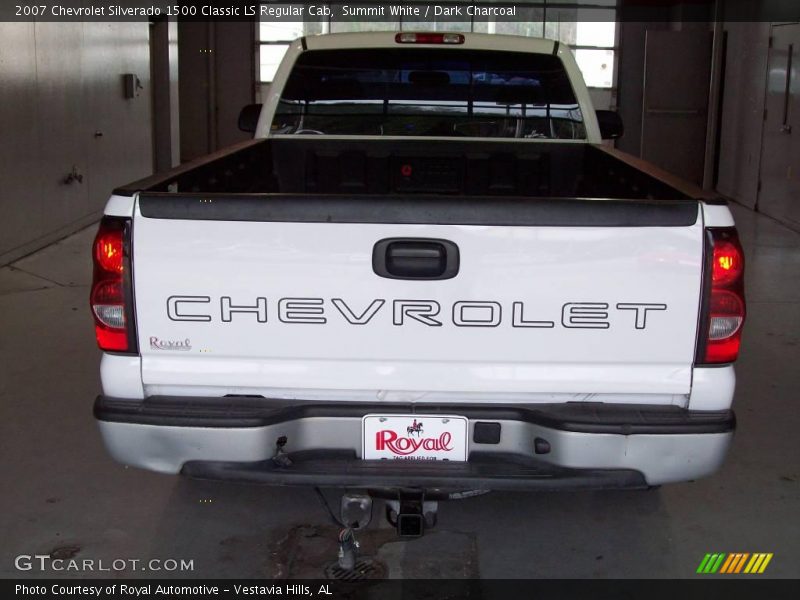 Summit White / Dark Charcoal 2007 Chevrolet Silverado 1500 Classic LS Regular Cab