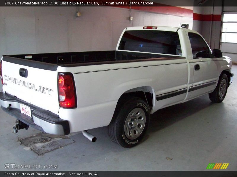 Summit White / Dark Charcoal 2007 Chevrolet Silverado 1500 Classic LS Regular Cab