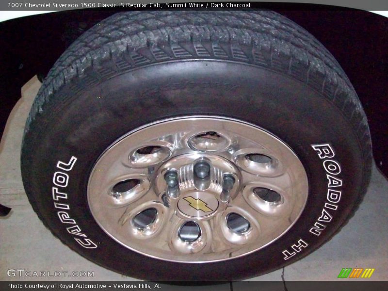 Summit White / Dark Charcoal 2007 Chevrolet Silverado 1500 Classic LS Regular Cab
