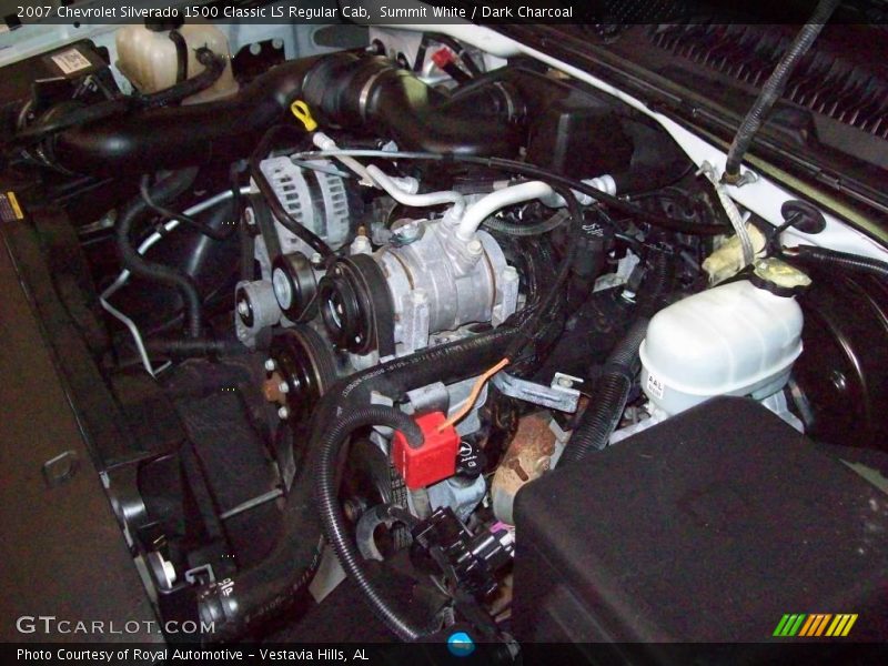 Summit White / Dark Charcoal 2007 Chevrolet Silverado 1500 Classic LS Regular Cab