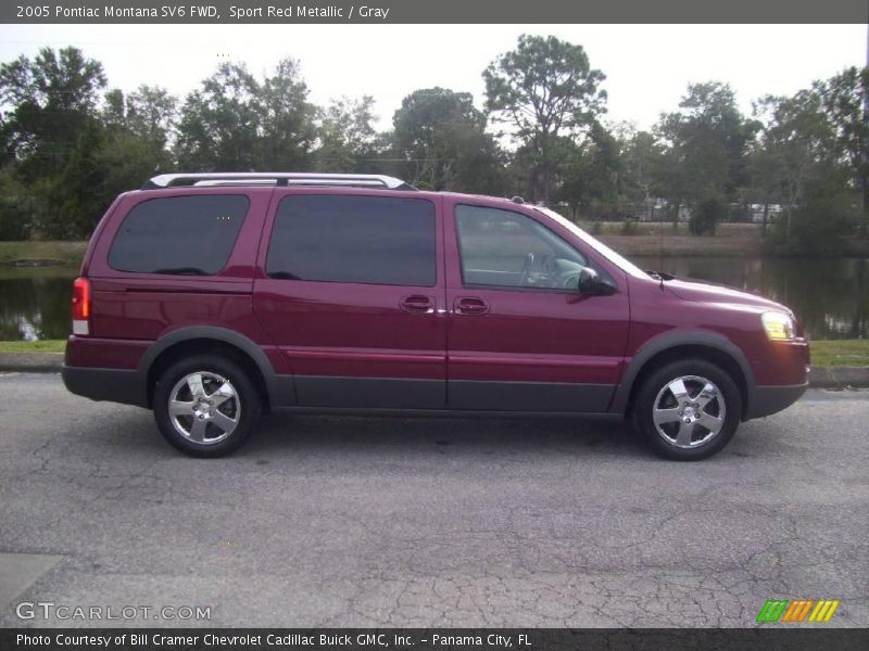 Sport Red Metallic / Gray 2005 Pontiac Montana SV6 FWD