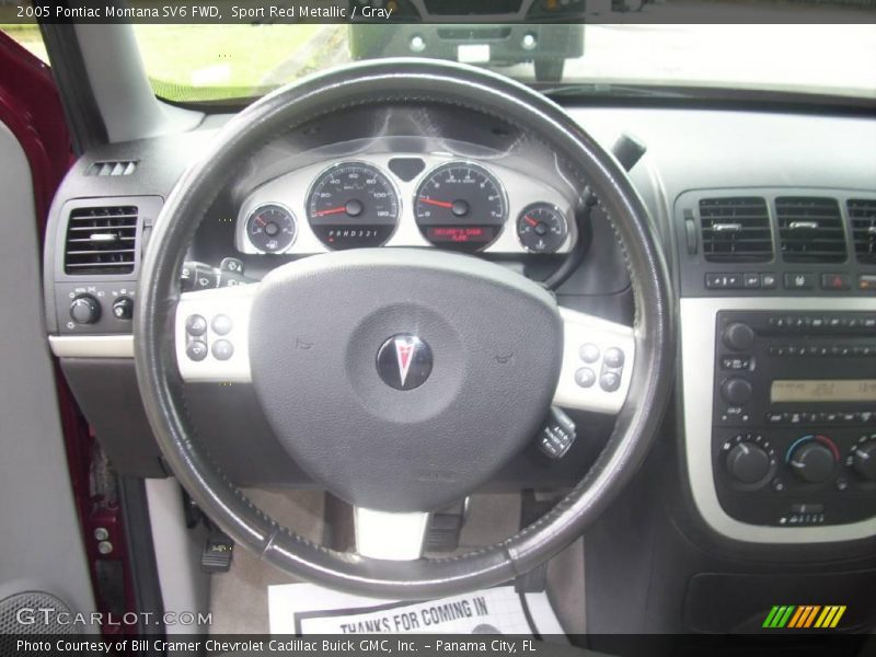 Sport Red Metallic / Gray 2005 Pontiac Montana SV6 FWD