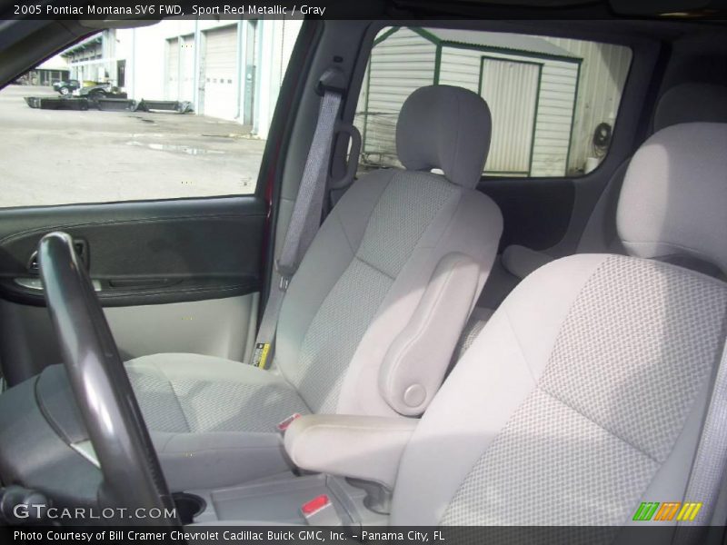 Sport Red Metallic / Gray 2005 Pontiac Montana SV6 FWD