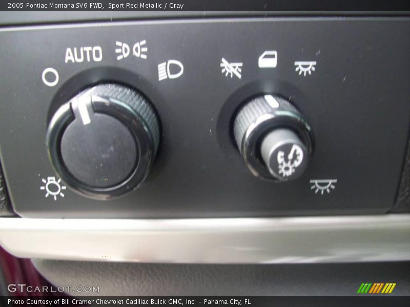 Sport Red Metallic / Gray 2005 Pontiac Montana SV6 FWD