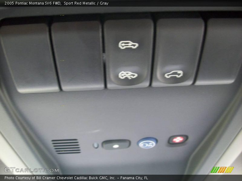 Sport Red Metallic / Gray 2005 Pontiac Montana SV6 FWD