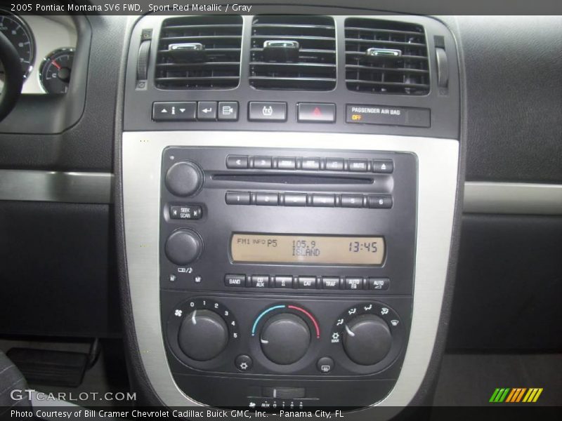 Sport Red Metallic / Gray 2005 Pontiac Montana SV6 FWD