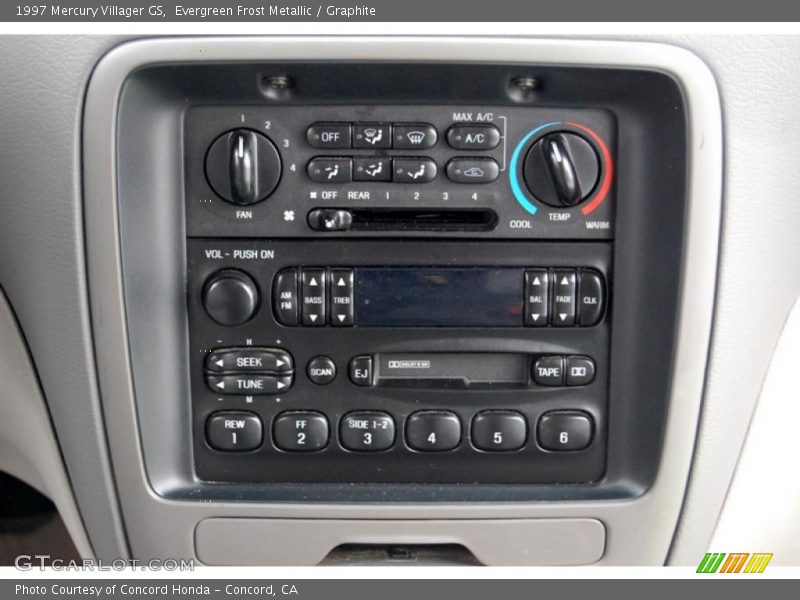 Evergreen Frost Metallic / Graphite 1997 Mercury Villager GS