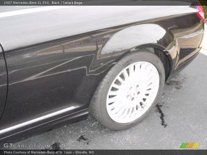 Black / Sahara Biege 2007 Mercedes-Benz CL 550