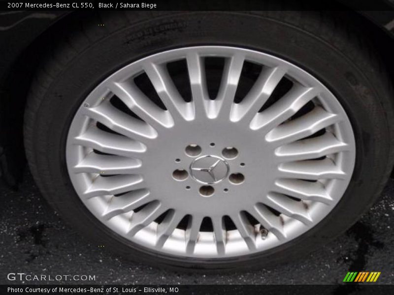 Black / Sahara Biege 2007 Mercedes-Benz CL 550
