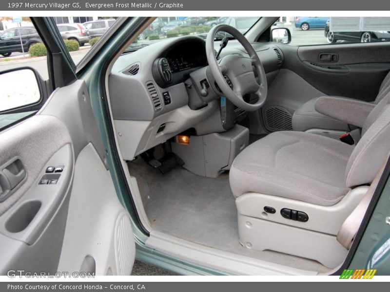 Evergreen Frost Metallic / Graphite 1997 Mercury Villager GS