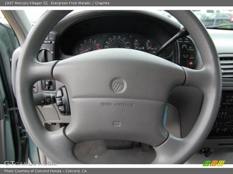 Evergreen Frost Metallic / Graphite 1997 Mercury Villager GS