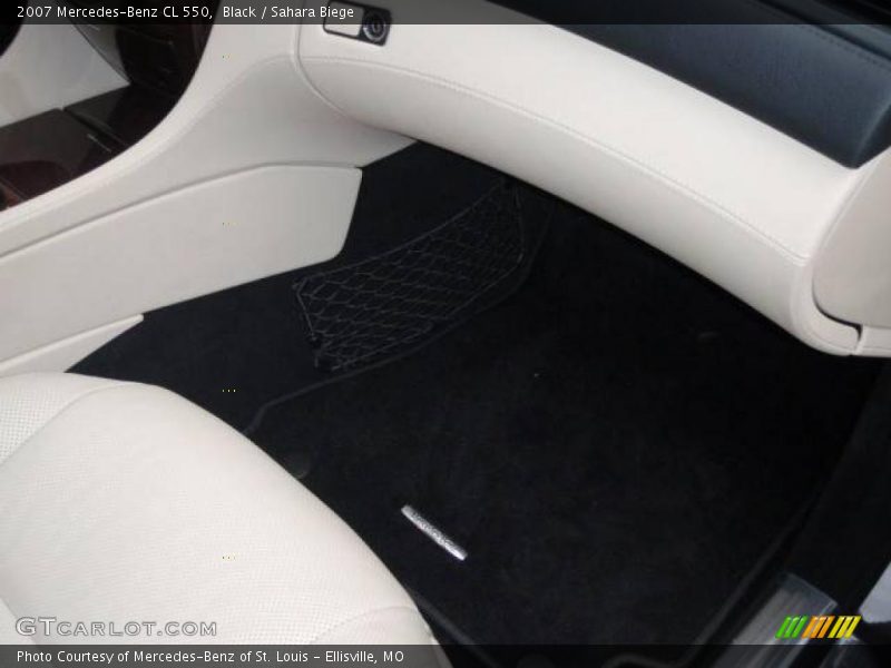 Black / Sahara Biege 2007 Mercedes-Benz CL 550