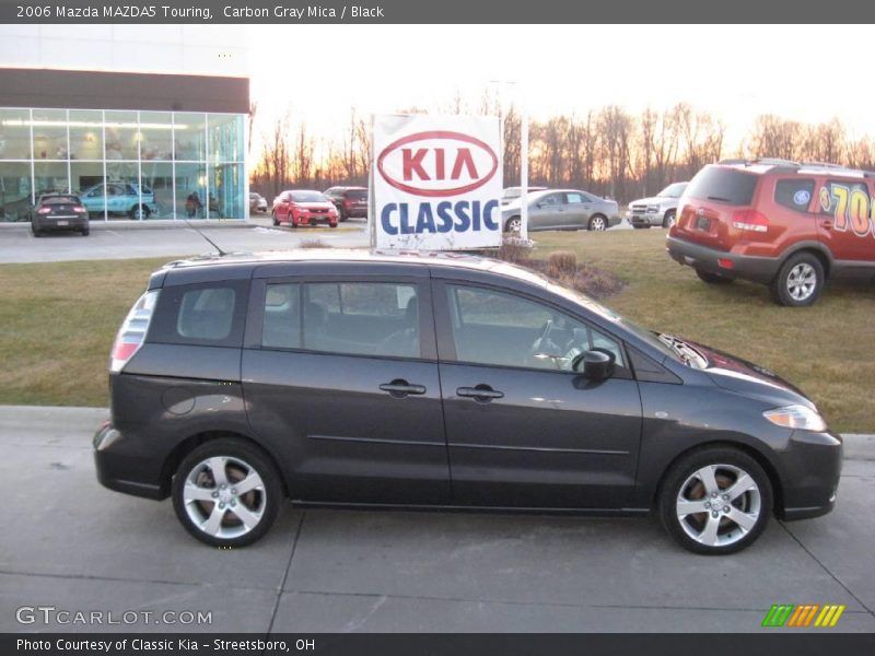 Carbon Gray Mica / Black 2006 Mazda MAZDA5 Touring