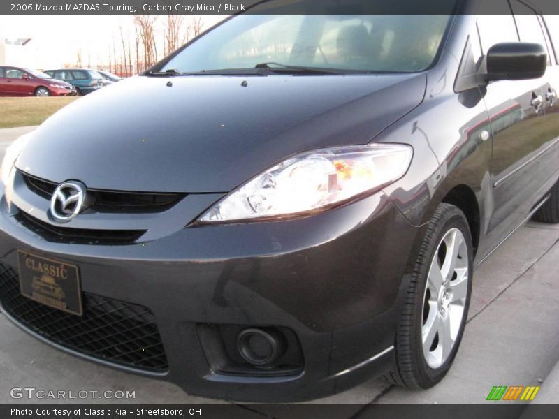Carbon Gray Mica / Black 2006 Mazda MAZDA5 Touring