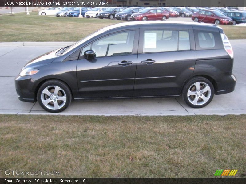 Carbon Gray Mica / Black 2006 Mazda MAZDA5 Touring