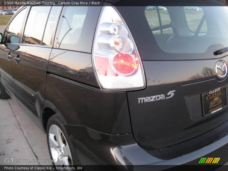 Carbon Gray Mica / Black 2006 Mazda MAZDA5 Touring