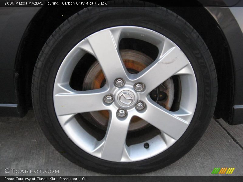 Carbon Gray Mica / Black 2006 Mazda MAZDA5 Touring