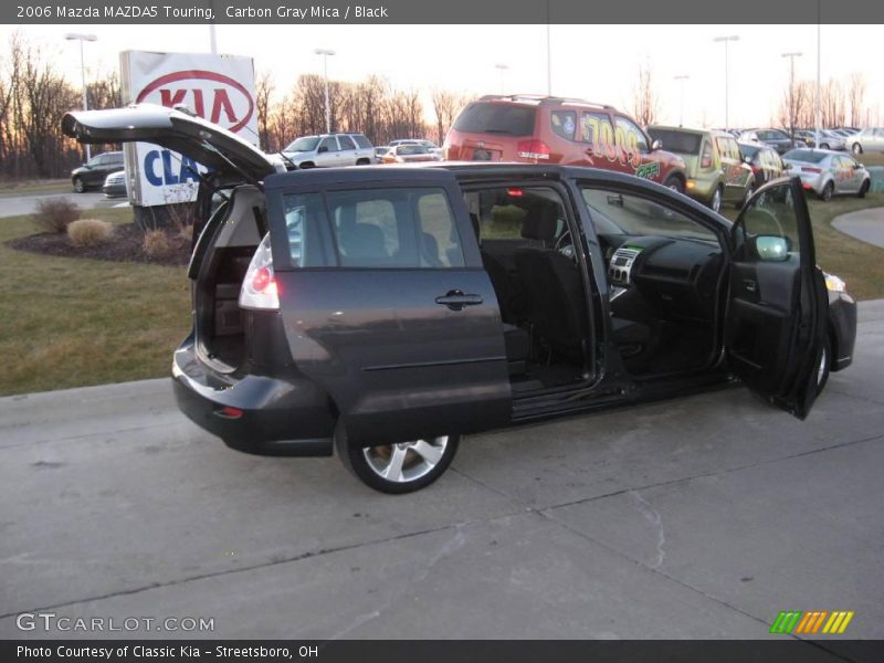 Carbon Gray Mica / Black 2006 Mazda MAZDA5 Touring