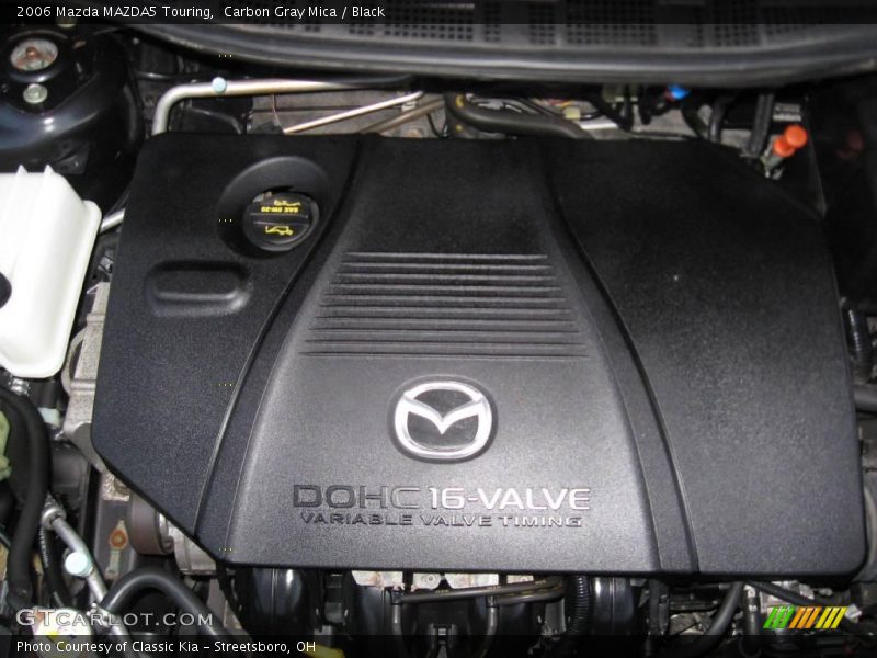 Carbon Gray Mica / Black 2006 Mazda MAZDA5 Touring