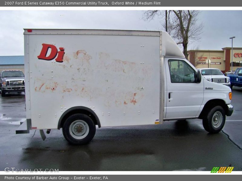 Oxford White / Medium Flint 2007 Ford E Series Cutaway E350 Commercial Utility Truck
