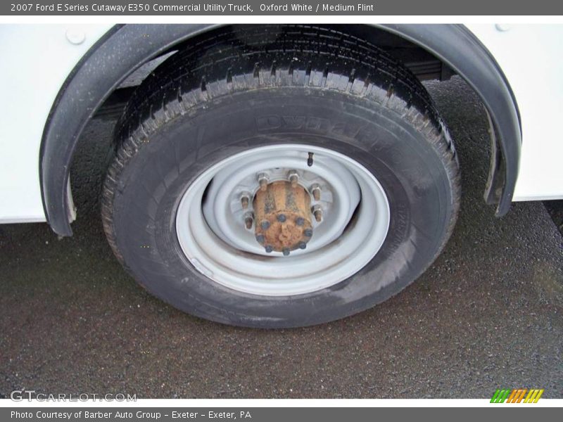 Oxford White / Medium Flint 2007 Ford E Series Cutaway E350 Commercial Utility Truck