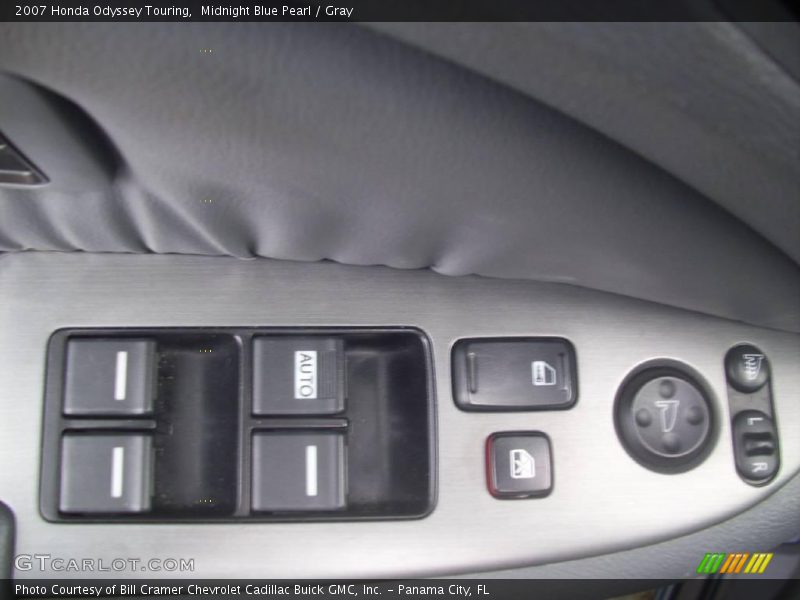 Midnight Blue Pearl / Gray 2007 Honda Odyssey Touring