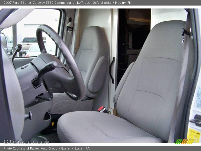Oxford White / Medium Flint 2007 Ford E Series Cutaway E350 Commercial Utility Truck
