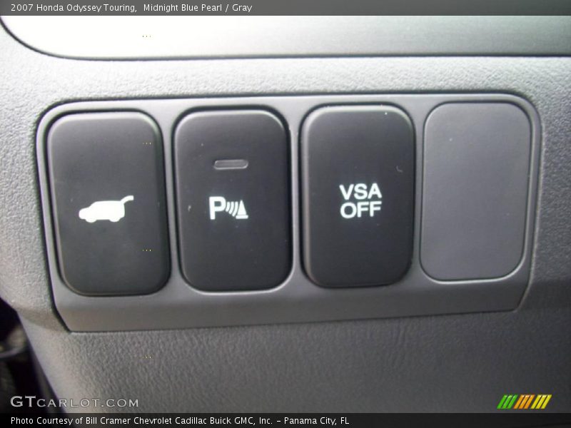 Midnight Blue Pearl / Gray 2007 Honda Odyssey Touring