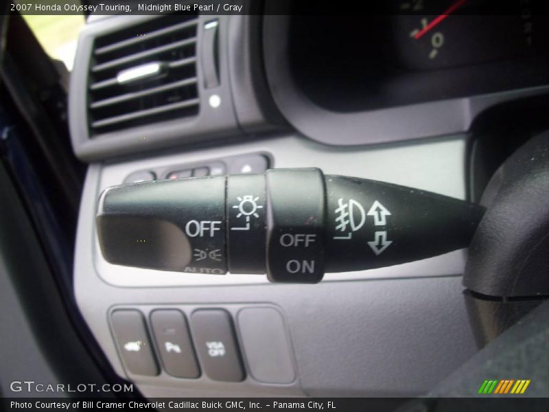 Midnight Blue Pearl / Gray 2007 Honda Odyssey Touring