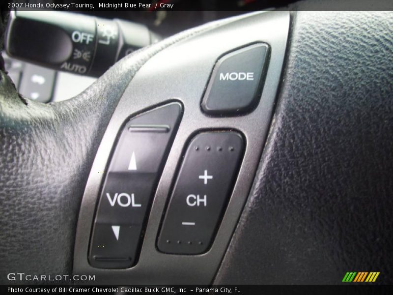 Midnight Blue Pearl / Gray 2007 Honda Odyssey Touring